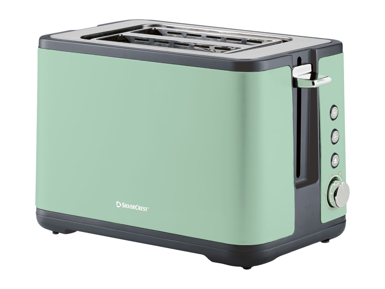 Silvercrest Green 2-Slice Toaster