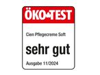 ÖKO-TEST Zertifizierung: Cien Pflegecreme Soft, sehr gut.