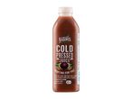 Naturis cold pressed juice: apple, red grape, beetroot and lemon.