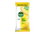 Dettol Lemon Antibacterial Hand Wipes, 10s pack.