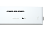 Máquina de vácuo Silvercrest com painel de controlo e símbolos.