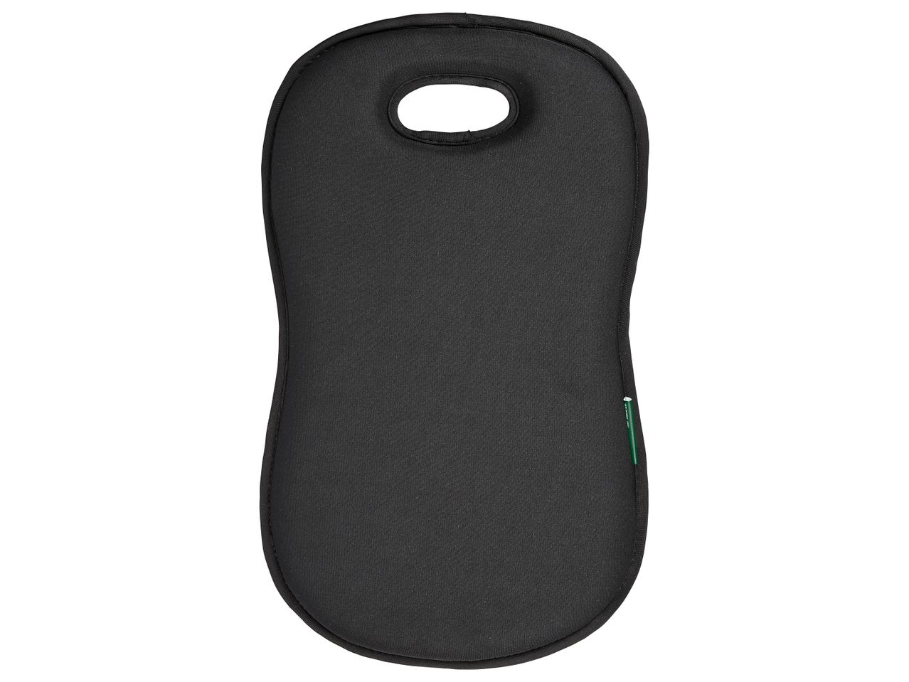 Cuscino da giardinaggio nero con foro per la presa