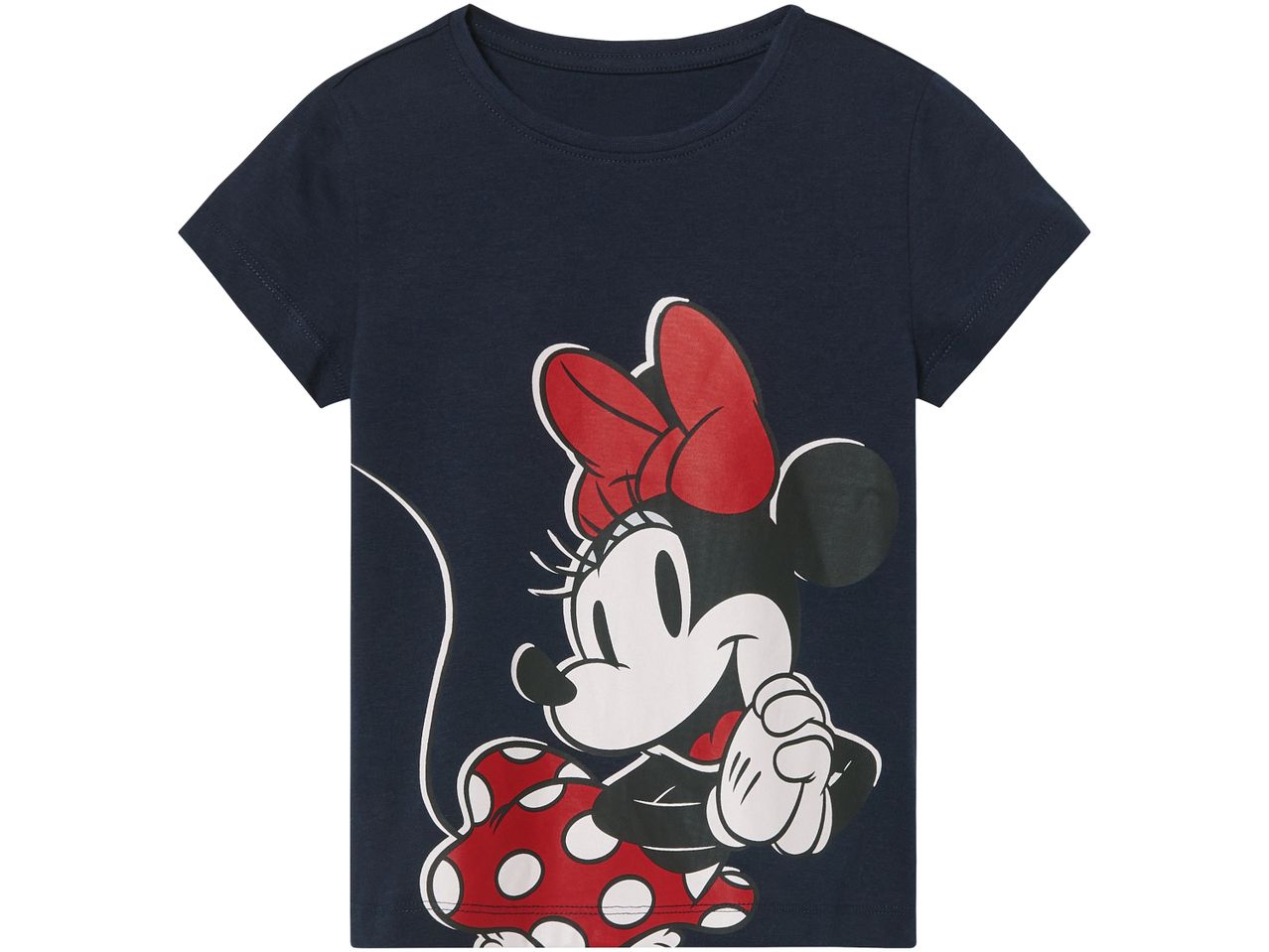 Maglietta blu scuro con stampa di Minnie Mouse