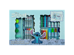 Disney Stitch colouring set: coloured pencils, felt-tip pens and watercolours.