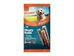 Orlando Meaty Rolls: adult dog treats, poultry flavour.