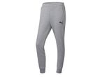 Pantaloni sportivi grigi da uomo Puma con logo nero