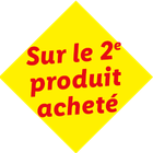 Sur le 2e produit acheté
