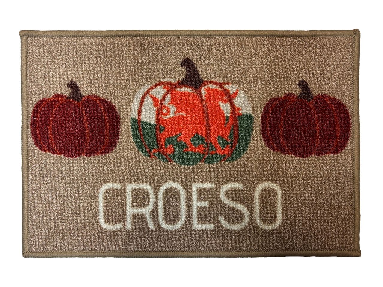 Doormat With Pumpkins