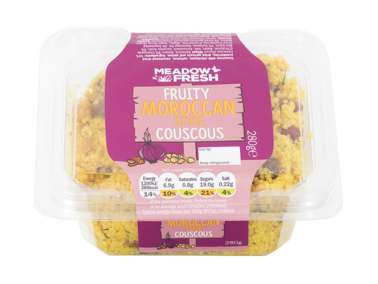 Meadow Fresh fruity Moroccan-style couscous.
