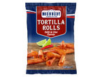 McKennedy's Tortilla Rolls met chili en limoensmaak, 125g.