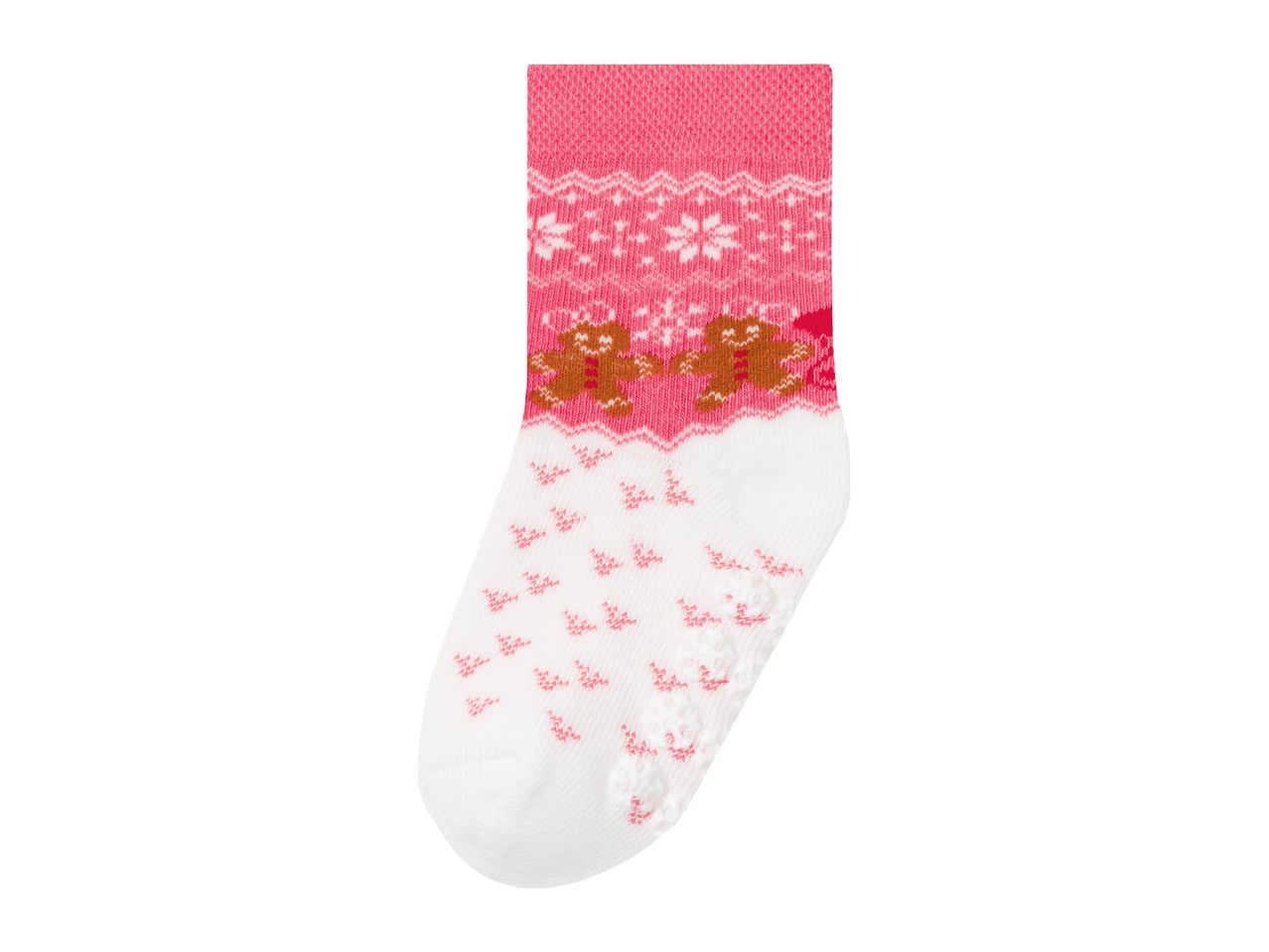 Go to full screen view: Lupilu Younger Kids’ Christmas Thermal Socks - 2 pairs - Image 5