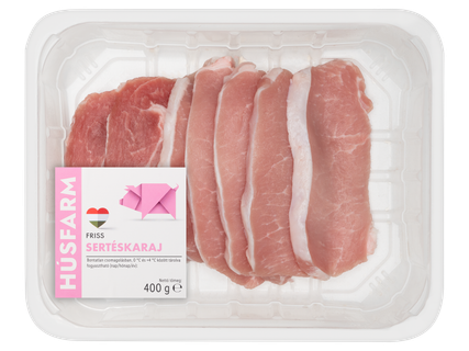 Friss, szeletelt sertéskaraj