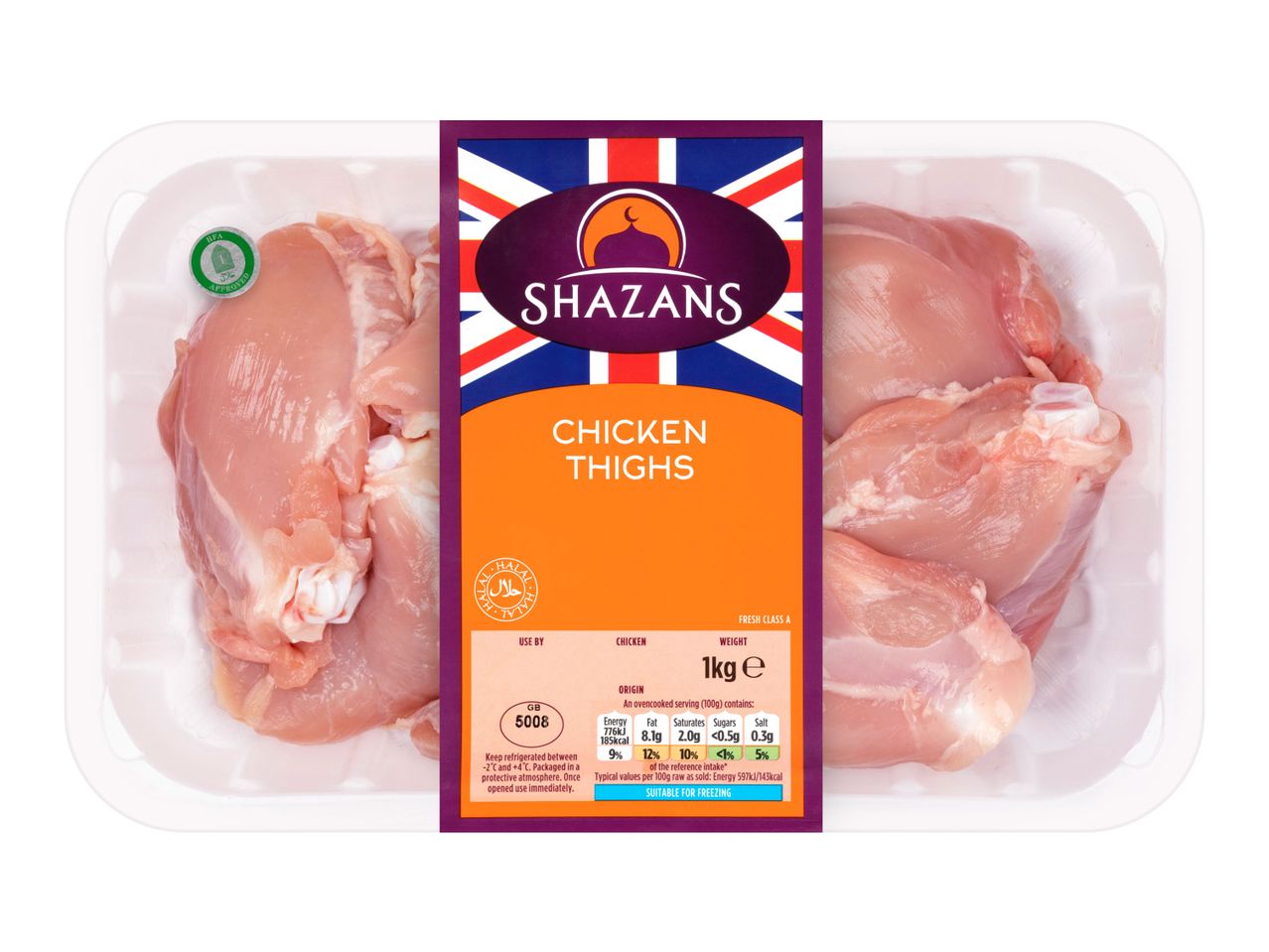 Go to full screen view: Shazans Chicken Thighs - Image 1