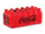En 18-pakke Coca-Cola Zero Sugar i 250 ml flasker.