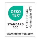 OEKO-TEX STANDARD 100, 17.HBD.11944, Hohenstein HTTI