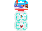 Two Paw Patrol silicone soothers, cartoon themed.