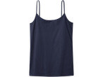 Sötétkék női spagettipántos top