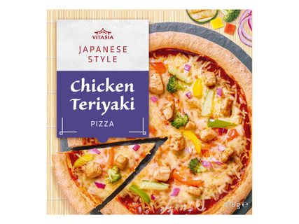 Teriyaki csirkés pizza