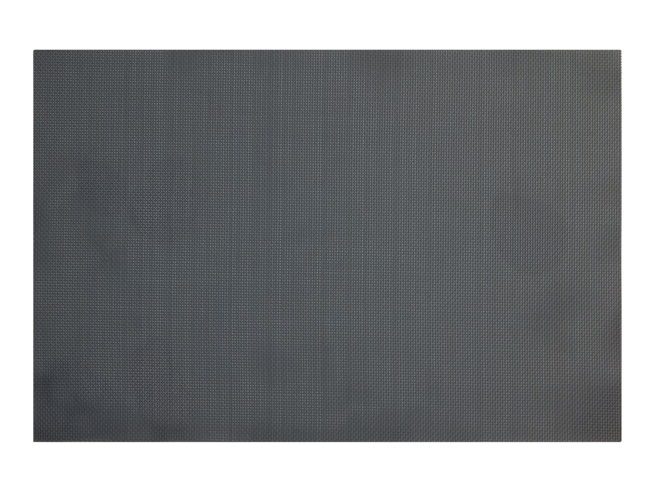Dark gray woven texture.