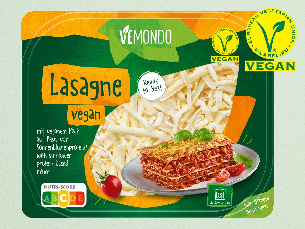 Gehe zu Vollbildansicht: Vegane Lasagne - Bild 1