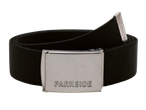 Cinto preto Parkside com fivela.