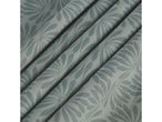 Gray fabric with a leaf pattern.