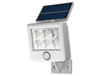 Livarno LED Solar Light with six LEDs, a solar panel, and a motion sensor.