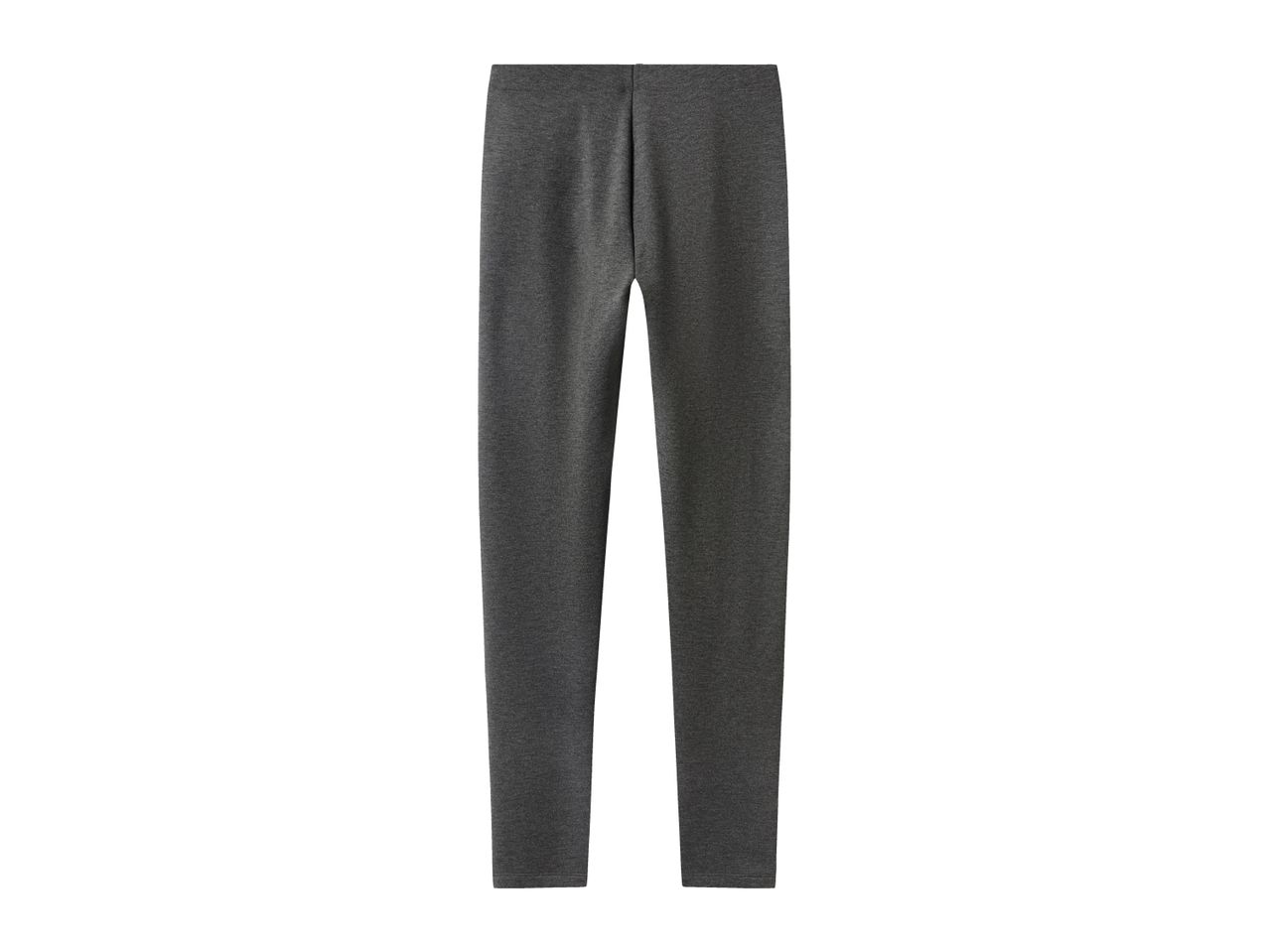 Dark gray leggings on a white background