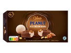 Gelatelli pindakaasijsblokjes met karamel en cacaobeschotting.