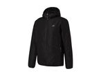 Crivit men's black hooded jacket with mesh panels.