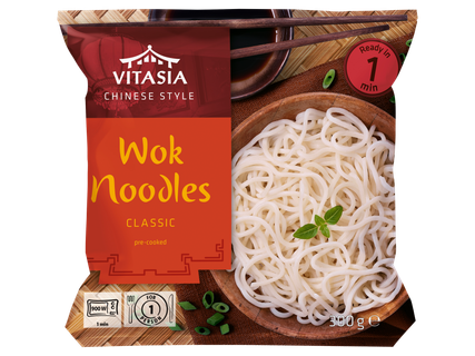 Előfőzött woktészta