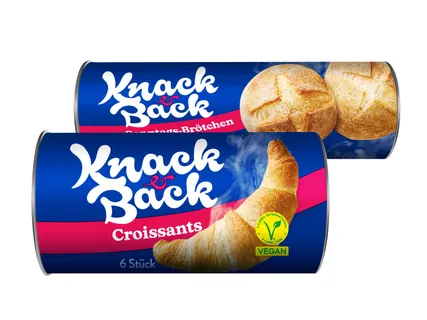 Knack & Back Croissants/Sonntags-Brötchen