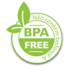 BPA FREE: Sem BPA.