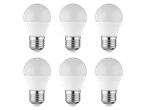 Șase becuri LED cu dulie E27.