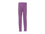 Purple ribbed leggings for children