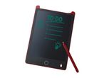 Red digital writing tablet with a stylus, displaying a green 'TO DO' list and a lightbulb icon.