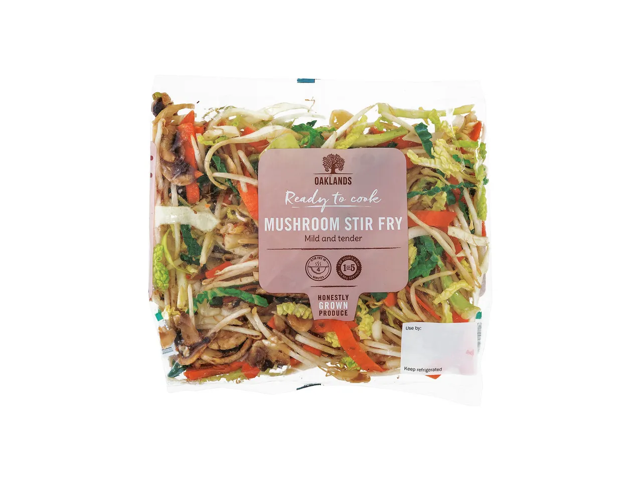 Oaklands: ready-to-cook mushroom stir-fry.