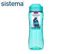 Sistema Hydrate bottle: BPA free, impact resistant.