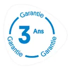 Badge de garantie 3 ans.