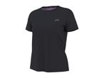 Dark grey short-sleeved sports t-shirt with a subtle logo on the chest.
