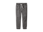 Graue Jogger-Jeans für Kinder mit Kordelzug