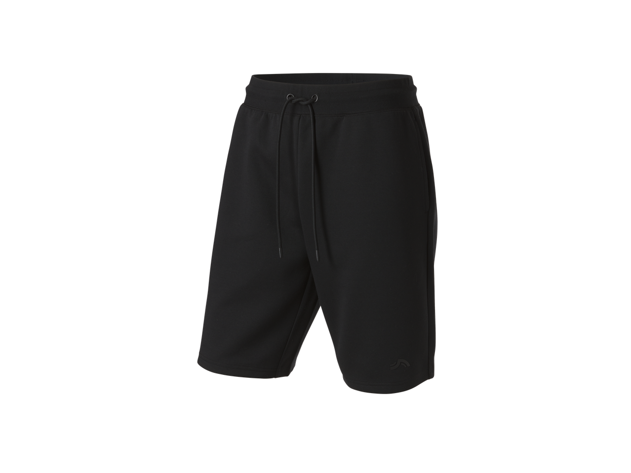 Crivit crni muški šorts od flisa sa učkurom.