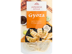 Vitasia Japanese Style Gyoza with Chicken & Vegetables, 238g, with soy sauce included.
