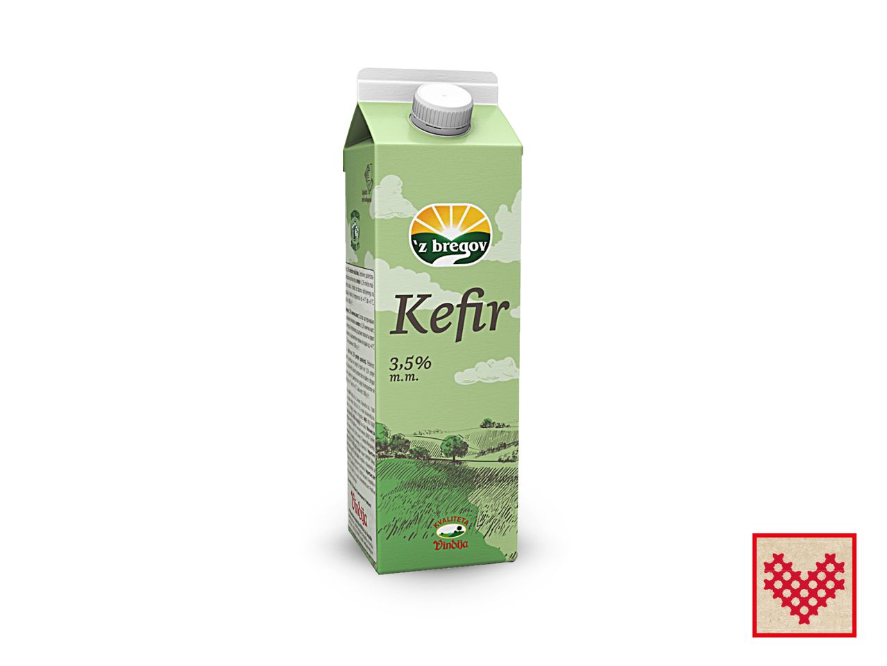 Pakiranje kefira.