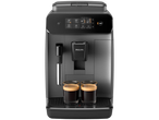 Espressor automat PHILIPS cu două cești de espresso.