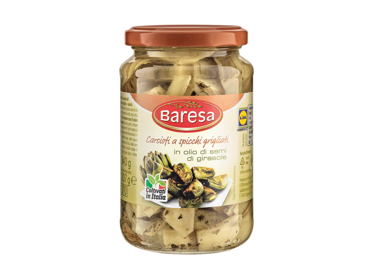 Carciofi a spicchi grigliati