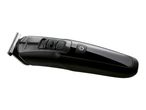 A black Philips Norelco beard trimmer.