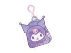 Purple Kuromi mini backpack keychain.