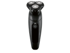 Máquina de barbear recarregável CIEN BEAUTY com três cabeças rotativas e botão de ligar