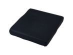 Black mesh seat cushion.